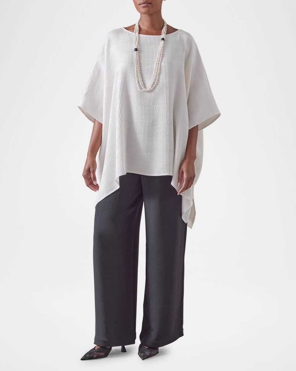 Longer-Back Scoop-Neck Kaftan (Mid Plus Length)